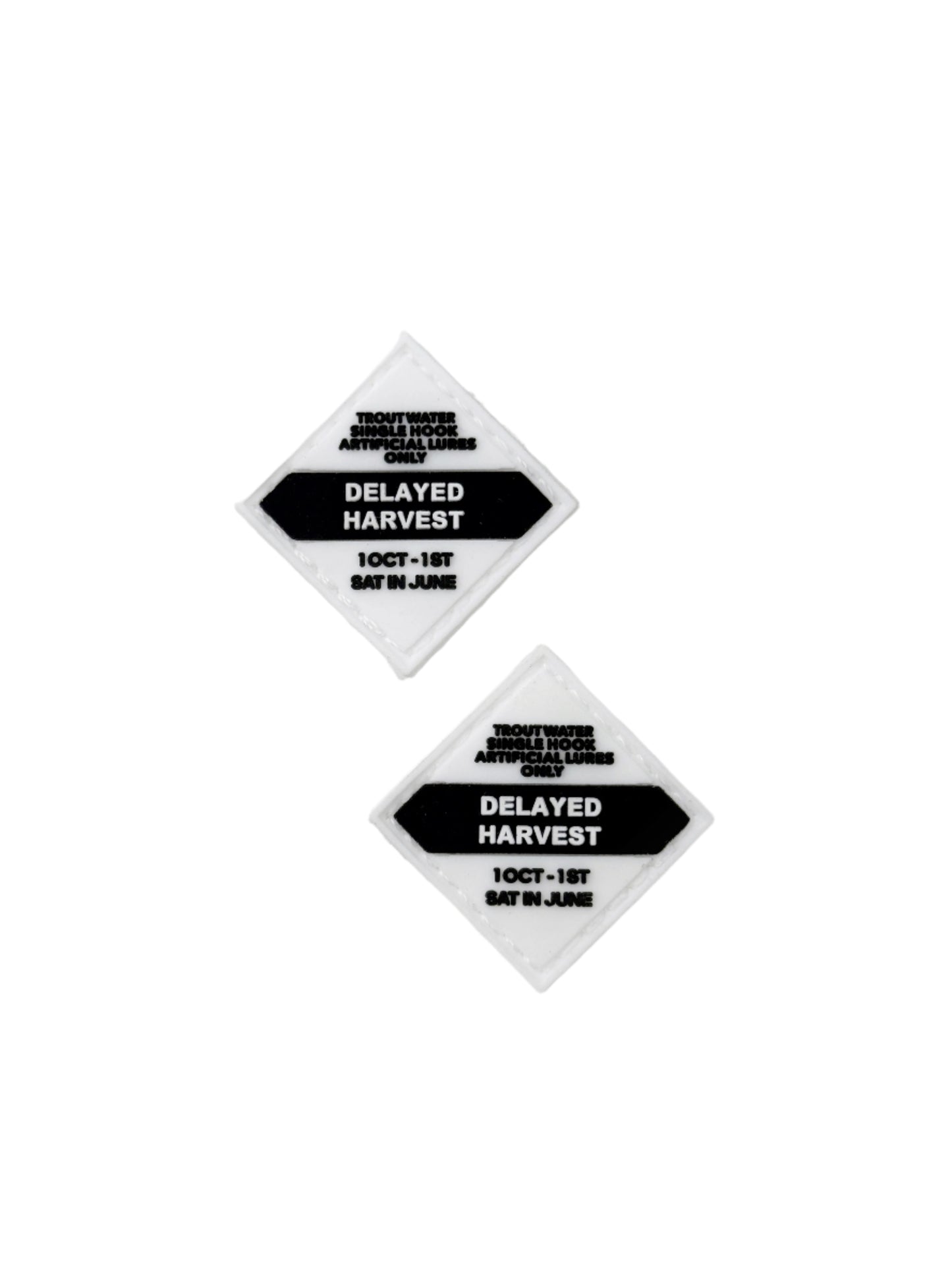 Torrbrook North Carolina Delayed Harvest PVC Badges