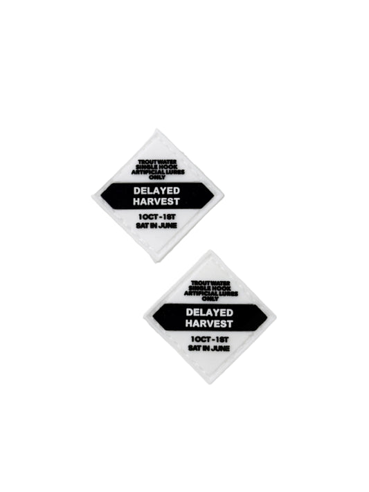 Torrbrook North Carolina Delayed Harvest PVC Badges
