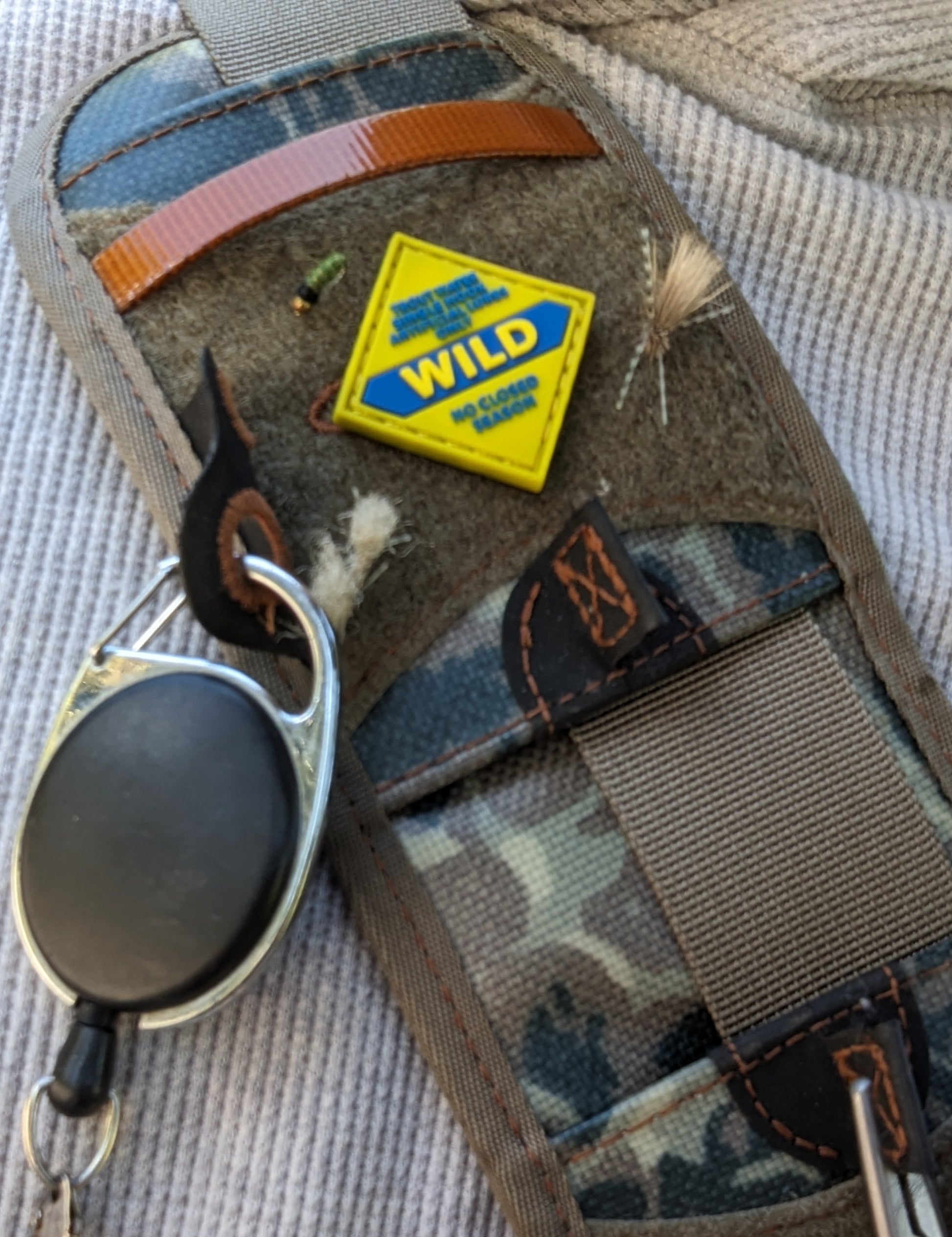 Torrbrook Wild Waters Patch On Fly Bag 